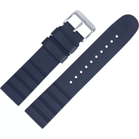 Victorinox Victorinox Blue Rubber Strap with Buckle - I.N.O.X Series