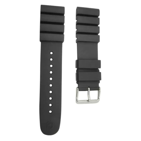 Victorinox Victorinox Black Rubber Strap with Buckle - I.N.O.X Pro Diver